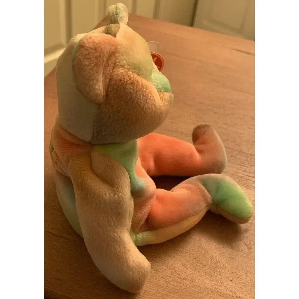 VINTAGE TY BEANIE BABY PEACE 1996 FIRST GENERATION RETIRED RED STAMP Many ERRORS